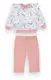 Костюм детский (кофточка и брюки) для девочки GABBI KS-21-31-1 Пудра Розовый на рост 80 (13014)