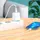 Адаптер сетевой HOCO Type-C to Lightning Cable Stage dual port charger set C105A |1USB/1Type-C, 20W/3A, PD/QC|