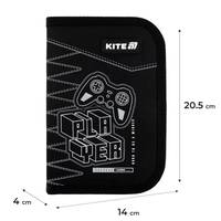 Пенал без наповнення Kite Player K25-622-6 4х14х20.5 см