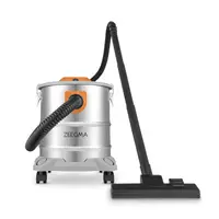 Промышленный пылесос для влажной и сухой уборки строительный ZEEGMA ZONDER PRO ASH SILVER 1600 Вт, 20 л