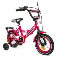 Велосипед детский 2-х колесный 12"" 211205 Like2bike Sky, розовый, рама сталь, со звонком