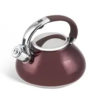 Чайник зі свистком Edenberg EB-2452-Burgundy 3 л бордовий