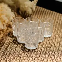 Набір чарок для міцних напоїв Crystal Shots 6 штук по 75 мл HP-17-35