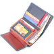 Интересный кошелек для женщин из натуральной кожи ST Leather 22504 Бирюзовый