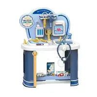 Игровой набор врача, столик с полочками, медицинские принадлежности, лекарства, подвижные элементы. Multicolor (147807)