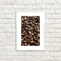 Постер в рамке Жареный кофе 21x30 см (WMT4_COF001_WH)