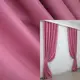 Комплект штор из ткани блэкаут, коллекция "Bruno XO", Турция. Цвет  малиновый. Код 1142ш 2 (2шт. 2х2,7м.)