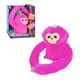 Мягкая игрушка интерактивная Обезьяна Bambi MP 2304 (pink)