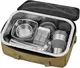 Набір посуду для кемпінгу на 4 особи KingCamp Hot Pot set pro KA2310 silver
