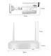 Комплект WiFi видеонаблюдения Hiseeu 2ch 960P 2HB612