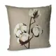 Подушка диванная с бархата Хлопок 45x45 см (45BP_23M027)