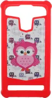 Чохол-накладка TOTO Universal TPU case with image 5,5" Owl Red