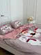 Постельное белье евро Dushka Home Сатин Плюш 21357 200х220 см