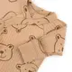 Боди для младенцев с длинным рукавом интерлок Bear on coffee