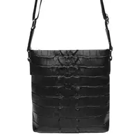 Чоловічий шкіряний месенджер Keizer K166255-44-black