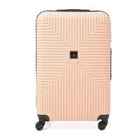 Чемодан большой 4 колеса Ricco Grande T1Bowtie21pudra-XL