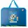 Папка-портфель на молнии FC YES Football 492241 26х35х3 см