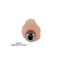 ВИБРАТОР - МИНИ "VIBRATOR MINI" киберкожа L 95 мм D 28 мм