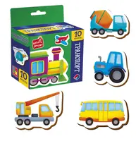 Гра розвиваюча магнітна Vladi Toys Транспорт VT3106-35 10 деталей