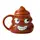 Кружка керамическая фигурная Какашка Emoji №4