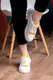 Женские кеды Fashion Allie 1806 38 размер 23,5 см Белый