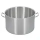 Кастрюля Gipfel Horeca Pro GP-50723 40 см 30 л серебристая