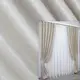 Комплект (2шт.1,5х2,7м) готовых штор лён-софт, коллекция "Парма". Цвет холодный бежевый. Код 1043ш 30-845