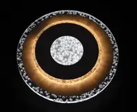 Сучасний круглий світильник стельовий LED для кімнати кухні ванної 26155 Білий 4х20х20 см.