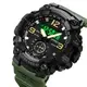Часы наручные мужские SKMEI 1965AG ARMY GREEN, Часы армейские оригинал, Часы спортивные. Цвет: зеленый