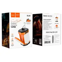 Кемпінгова лампа HOCO Cool light outdoor camping lamp DL20 |400LUX, 5 modes, 6h|