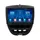 Штатная магнитола Lesko для Citroen C1 I Рестайлинг 2008-2012 экран 10" 6/128Gb 4G Wi-Fi GPS Top Ситроен