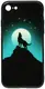 Чехол-накладка TOTO Night Light Print Glass Case Apple iPhone 7/8/SE 2020 Howling Wolf