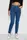 Джинсы женские стрейч Mom-fit, цвет синий, 244R1132