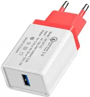 Зарядний пристрій XoKo 1 USB Qualcom 3.0 3.5A QC-100