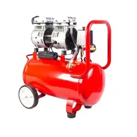 Компресор безшумний MPT PROFI OIL FREE 24 л, 800 Вт, 1450 об/хв, 7 атм. Red (MAC80243S)