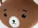Мягкая игрушка Попелюшка Медвежонок Ханни 20см коричневый (Z664)
