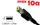 Dc кабель для блока питания Square tip 11.0x4.5mm (+pin) (10a) (1.2m) (A class) 1 день гар.