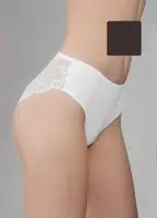 Anna трусики женские черные Oro (XXXL)