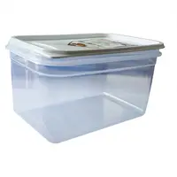 Контейнер Flexy Box прямоугольный 1,3 л прозрачный крышка белая Irak Plastik