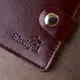 Женское глянцевое кожаное портмоне Shvigel 16463 Вышневый