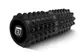 Массажный ролик EasyFit Grid Roller 33 см v.1.2 с заглушками с двух сторон (черный)
