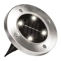Уличный светильник на солнечной батарее Solar Disk 8led-dm8 – садовый фонарь