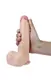 Фаллоимитатор  Wolf King Lifelike Rubber Dildo на присоске телесный