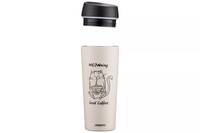 ТермоКружка Ardesto Сoffee Time Meowning AR-2645-WС 450 мл бежевий