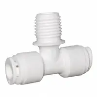 Тройник соединительный Aquafilter AQ-A4MBT4-W (1/4" QC х 1/4" наружная резьба x 1/4" QC) AQ-A4MBT4-W
