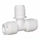 Тройник соединительный Aquafilter AQ-A4MBT4-W (1/4" QC х 1/4" наружная резьба x 1/4" QC) AQ-A4MBT4-W