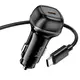 Адаптер автомобильный HOCO Rank single port car charger Z58 (Type-C to Type-C set) |1Type-C, 30W/3A,