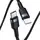 Кабель Baseus Cafule Cable Type-C to iP PD 18W/20W 1m Gray+Black