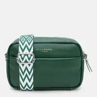 Жіноча шкіряна сумка Borsa Leather K15-5818gr-green
