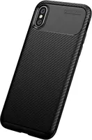 Чехол-накладка TOTO TPU Carbon Fiber 1,5mm Case Apple iPhone X/XS Black